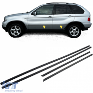 Door trims bumper strips decorative trim set 4-piece suitable for BMW X5 E53 99-06 - ODDMB6014765