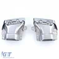 Doppelauspuffrohre Sportversion Chrom geeignet für Mercedes CLA C117 X117 13-19-image-6196873