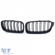 Doppelrippengitter Performance Hochglanz Schwarz geeignet für BMW 3er F30 F31 2011-2019-image-6206426