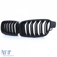 Doppelrippengitter Performance Hochglanz Schwarz geeignet für BMW 3er F30 F31 2011-2019-image-6206427