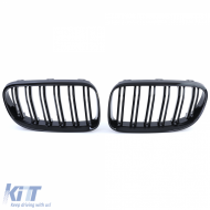 Doppelrippiger Nierengrill Performance Hochglanz Schwarz geeignet für BMW 3er E92 E93 2010-2013-image-6203170