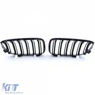 Doppelrippiger Nierengrill Performance Hochglanz Schwarz geeignet für BMW 3er E92 E93 2010-2013-image-6203171
