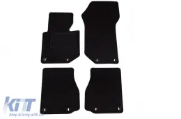 image-21-Doppelschicht-Teppichfußmatten geeignet für BMW 3er Reihe E36 Cabriolet 1991-1998, Set aus 4 Stück, schwarz