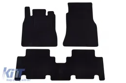 image-17-Doppelschicht-Teppichfußmatten geeignet für Mercedes A-Klasse W168 2001-2004, aus Rex-Gewebe, Set von 3 Stück, schwarz