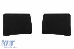 Doppelschicht-Teppichfußmatten geeignet für Toyota Prius 2012-2016, aus Rex-Gewebe, Set von 4 Stück, schwarz-image-6240985