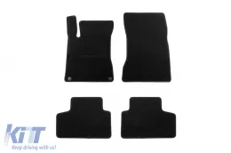 image-72-Doppelschicht-Teppichfußmatten geeignet für Mercedes GLB X247 nach 2020, aus Rex-Stoff, Set von 4 Stück, schwarz