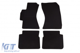 image-34-Doppelschichtige Teppichfußmatten geeignet für Subaru Impreza, Forester 2008-2013, aus Rex-Gewebe, Set mit 4 Stück, schwarz