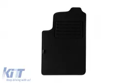 Doppelschichtige Teppichfußmatten von Petex, Rex-Gewebe geeignet für Citroen Xsara 2000-2006, Set aus 4 Stück, schwarz-image-6239841