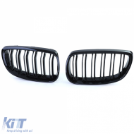 Doppelslatten Nierengrill Performance glänzend schwarz geeignet für BMW 3er E92 E93 2006-2010-image-6196975