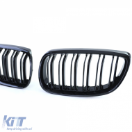 Doppelslatten Nierengrill Performance glänzend schwarz geeignet für BMW 3er E92 E93 2006-2010-image-6196977