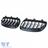 Doppelslatten Nierengrill Performance glänzend schwarz geeignet für BMW 3er E92 E93 2006-2010-image-6196980