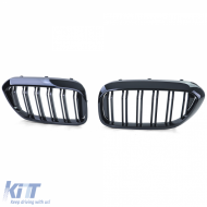 Doppelslatten-Nierengrill Performance glänzend schwarz geeignet für BMW 5er G30 G31 2017-2020-image-6200960