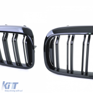 Doppelslatten-Nierengrill Performance glänzend schwarz geeignet für BMW 5er G30 G31 2017-2020-image-6200963
