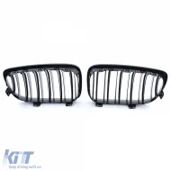 Doppelslatz Kühlergrill in Hochglanz, geeignet für BMW E81 E82 E87 E88 ab 2007-image-6201764