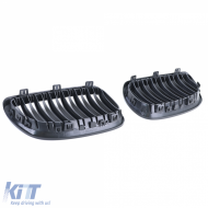 Doppelslatz Performance Kühlergrill schwarz geeignet für BMW 3er E92 E93 2005-2010-image-6192349