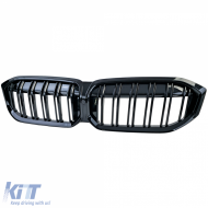 Doppelsteg-Nierengrill Performance Gloss Black, geeignet für BMW 3er G20 G21 LCI ab 2022-image-6210513