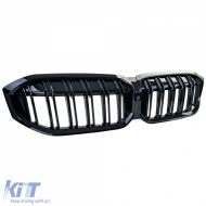 Doppelsteg-Nierengrill Performance Gloss Black, geeignet für BMW 3er G20 G21 LCI ab 2022-image-6210515