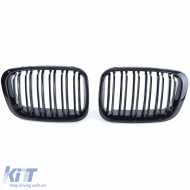 Doppelsteg-Performance-Glanzgrill geeignet für BMW 3er E46 Limousine Touring 98-01-image-6202352