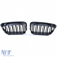 Doppelsteg-Performance-Glanzgrill geeignet für BMW 3er E46 Limousine Touring 98-01-image-6202353