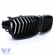 Doppelte Nierengrill Performance Glänzend Schwarz geeignet für BMW 3er F30 F31 2011-2019-image-6192854