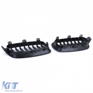 Doppelte Nierengrill Performance Glänzend Schwarz geeignet für BMW 3er F30 F31 2011-2019-image-6192857