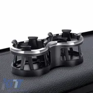 Double Cup Holder Suitable for Detachable Fixing Base Black Nickel 22525-image-6296741