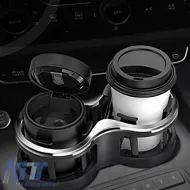 Double Cup Holder Suitable for Detachable Fixing Base Black Nickel 22525-image-6296743