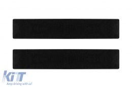 Double-layer carpet floor mats by Petex, Rex fabric suitable for Mercedes V class W447 long wheelbase, Vito Tourer Pro after 2014, 9 seats, passenger compartment with two sliding doors, without tables-image-6241093