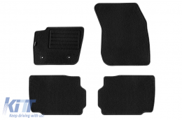 image-58-Double-layer carpet floor mats suitable for Ford Mondeo 2014-2022, made of Rex fabric, set of 4 pieces, black