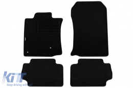 image-38-Double-layer carpet floor mats suitable for Toyota Land Cruiser 2009-2021, 3 doors, set of 4 pieces, black, by Petex, Rex fabric.
