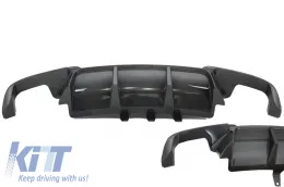 image-34-Double Outlet Air Diffuser Carbon suitable for BMW 5 Series F10 F11 (2011-2017) M-Performance Design