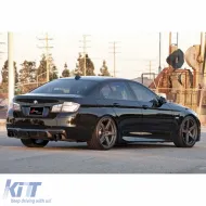 Double ribbed diffuser suitable for BMW F10 F11-image-6326115