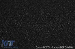 Dreilagige Textilfußmatten aus Petex Style-Material geeignet für Ford Transit Connect Van nach 2016, Set mit 2 Stück, schwarz-image-6242807