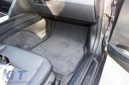 Dreilagige Textilfußmatten geeignet für BMW 3er Reihe F30 Limousine, F31 Touring 2012-2019, Set mit 4 Stück, schwarz-image-6242004