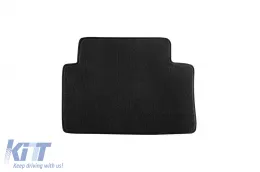 Dreilagige Textilfußmatten geeignet für Citroen C5 2008-2017, Set aus 4 Stück, schwarz-image-6242029