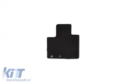 Dreilagige Textilfußmatten geeignet für Kia Sorento 2009-2012 mit 7 Sitzen, Set aus 5 Stück, schwarz-image-6242270