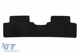 Dreilagige Textilfußmatten geeignet für Mazda 5 2010-2018, mit 5 oder 7 Sitzen, aus 3 Teilen, schwarz-image-6241728
