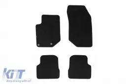 image-32-Dreilagige Textilfußmatten geeignet für Opel Corsa F, Peugeot 208 nach 2019, Opel Mokka B nach 2020, Set aus 4 Stück, schwarz