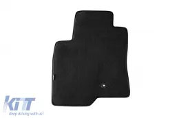 Dreilagige Textilfußmatten geeignet für Opel Antara 2006-2017, Set aus 4 Stück, schwarz-image-6242393