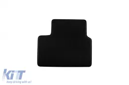 Dreilagige Textilfußmatten geeignet für Opel Meriva 2010-2017, Set aus 4 Stück, schwarz-image-6242403