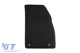 Dreilagige Textilfußmatten geeignet für Opel Insignia Limousine, Kombi 2013-2017, Set mit 4 Stück, schwarz-image-6242598