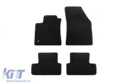 image-31-Dreilagige Textilfußmatten geeignet für Renault Megane 2015-2022, Set von 4 Stück, schwarz