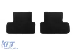 Dreilagige Textilfußmatten geeignet für Renault Megane 2015-2022, Set von 4 Stück, schwarz-image-6242713