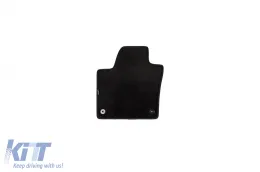 Dreilagige Textilfußmatten geeignet für VW Sharan nach 2010, mit 5 oder 7 Sitzen, Set von 4 Stück, schwarz-image-6242881