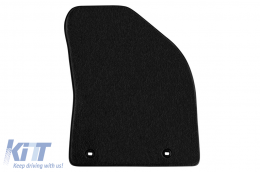 Dreischichtige Textilfußmatten geeignet für Lexus CT nach 2011, Set mit 4 Stück, schwarz-image-6242182