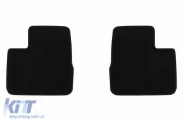 Dreischichtige Textilfußmatten geeignet für Fiat Tipo Kombi, Hatchback nach 2016, Set von 4 Stück, schwarz-image-6242315