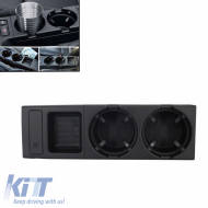 Drink & Coin Holder suitable for BMW 3 E46 98-05 Black