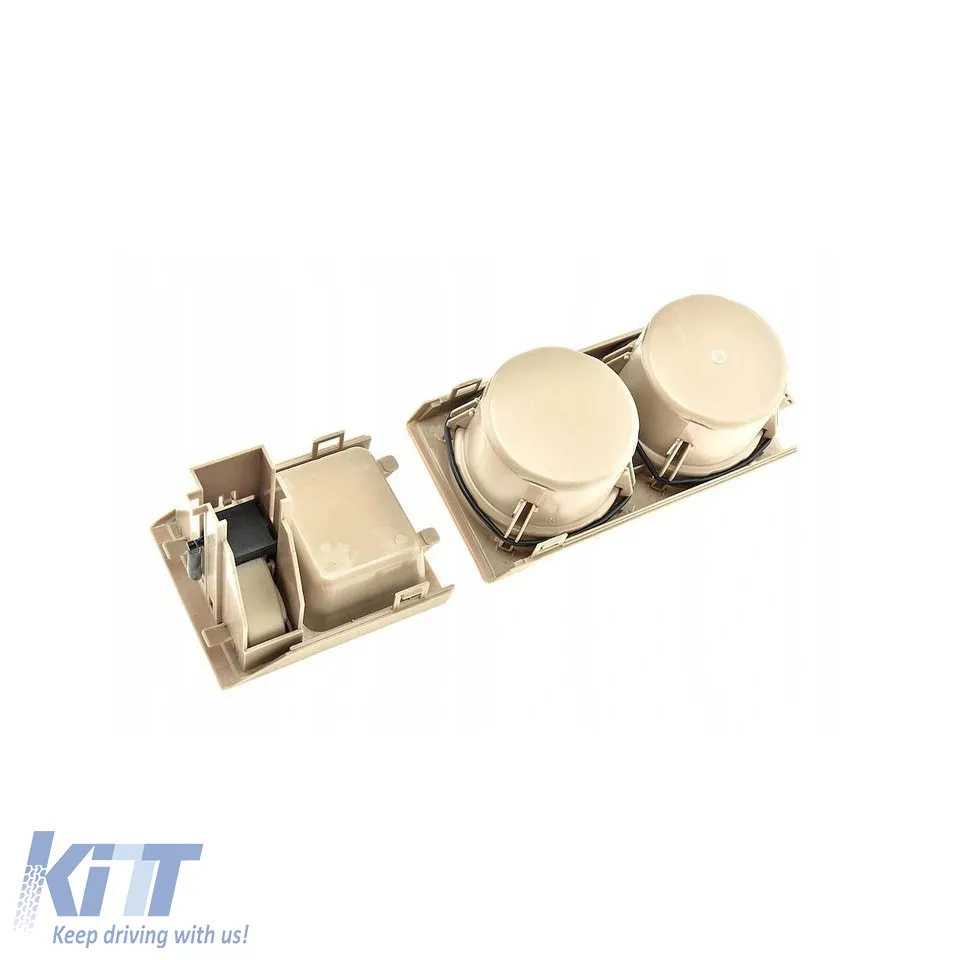Drink & Coin Holder suitable for BMW 3 E46 99-05 Beige S9921