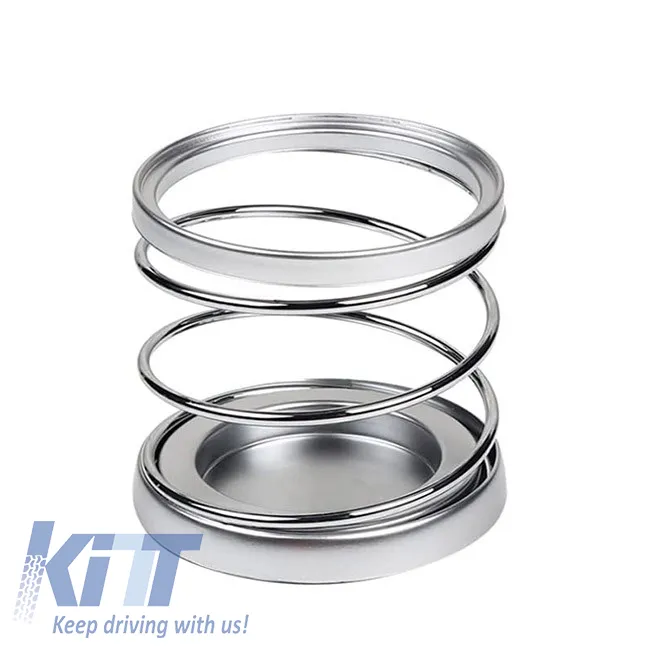 Drink Holder Spiral Silver 99552