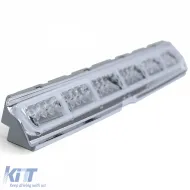 Dritte Bremsleuchte mit klarem Glas und Chrom, geeignet für Mercedes SLK R170 96-04 + CLK C208 A208 97-02-image-6196805